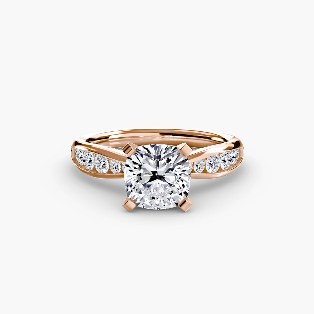 Elena Solitaire with Pavé
