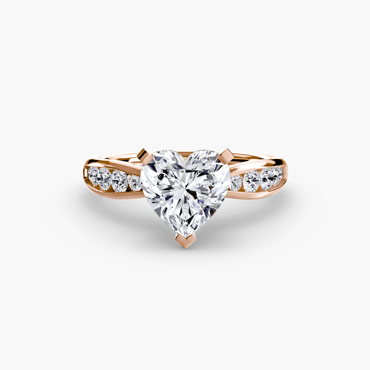 Elena Solitaire with Pavé