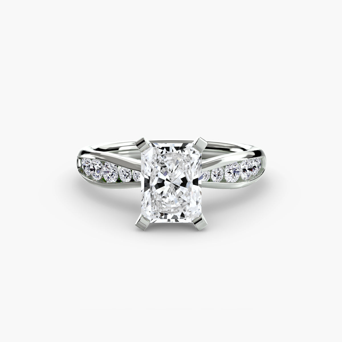 Elena Solitaire with Pavé