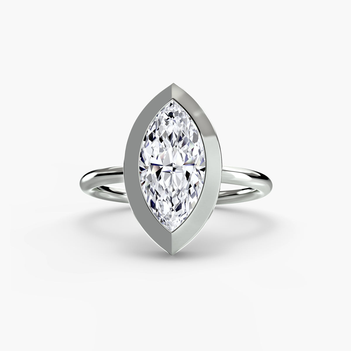 Emilia Bezel Set Solitaire