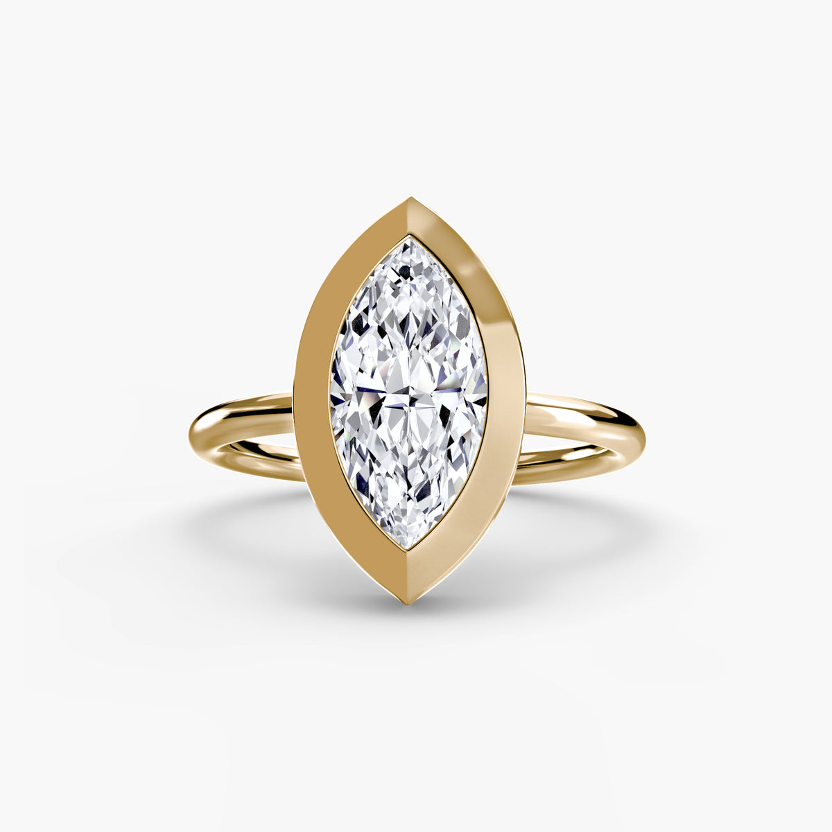 Emilia Bezel Set Solitaire