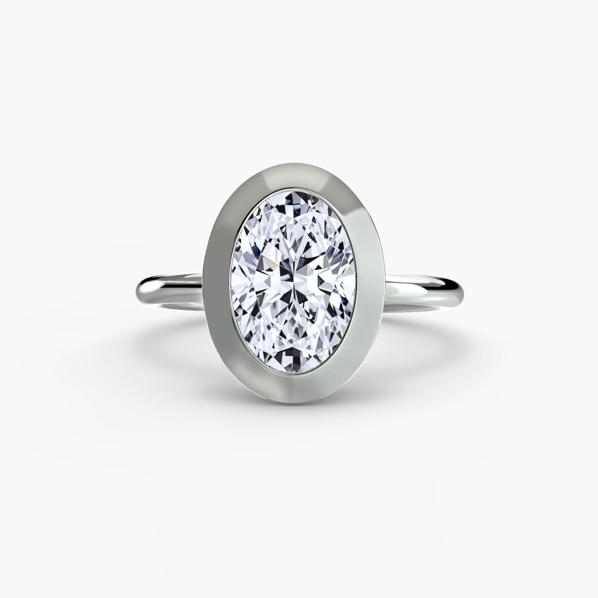 Emilia Bezel Set Solitaire