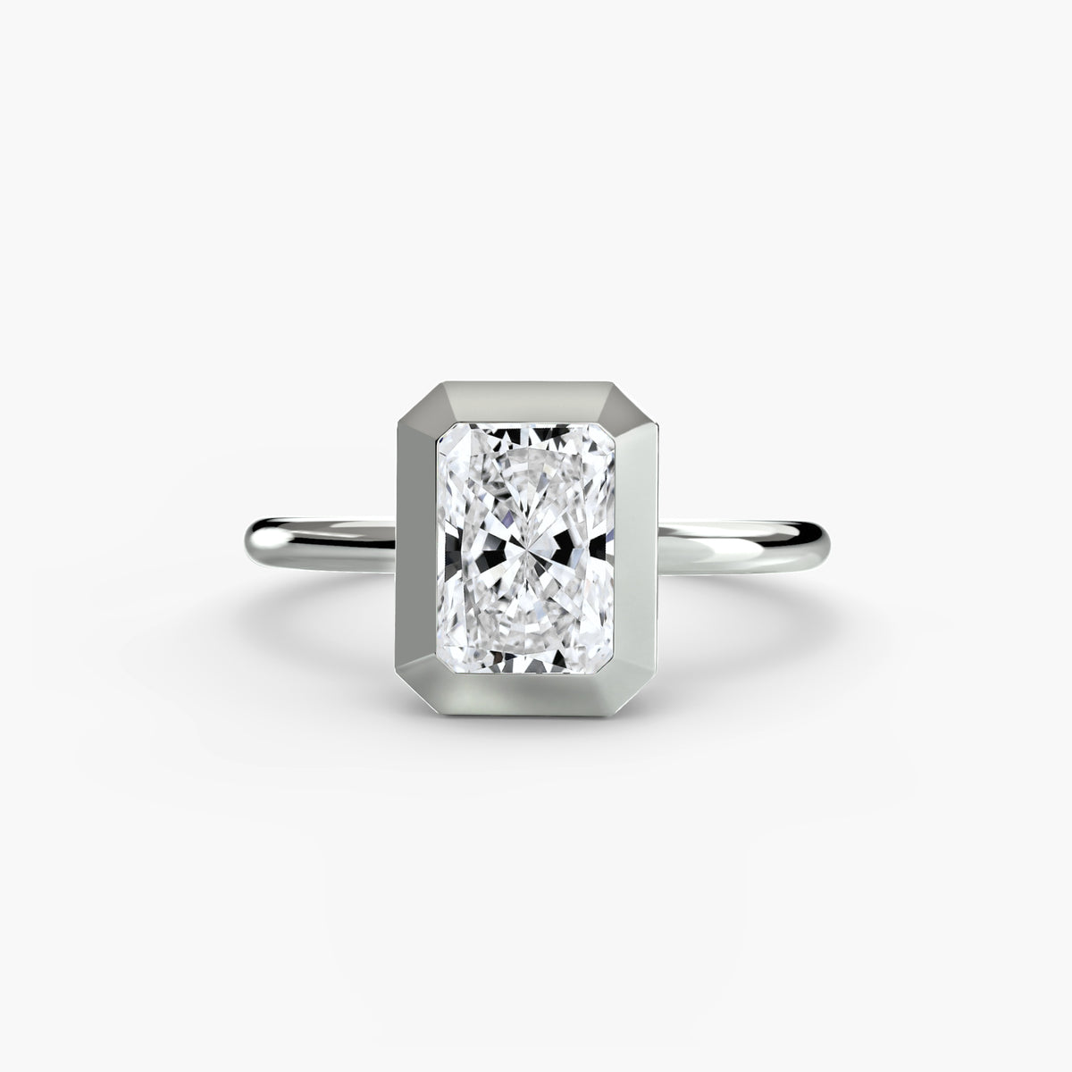 Emilia Bezel Set Solitaire