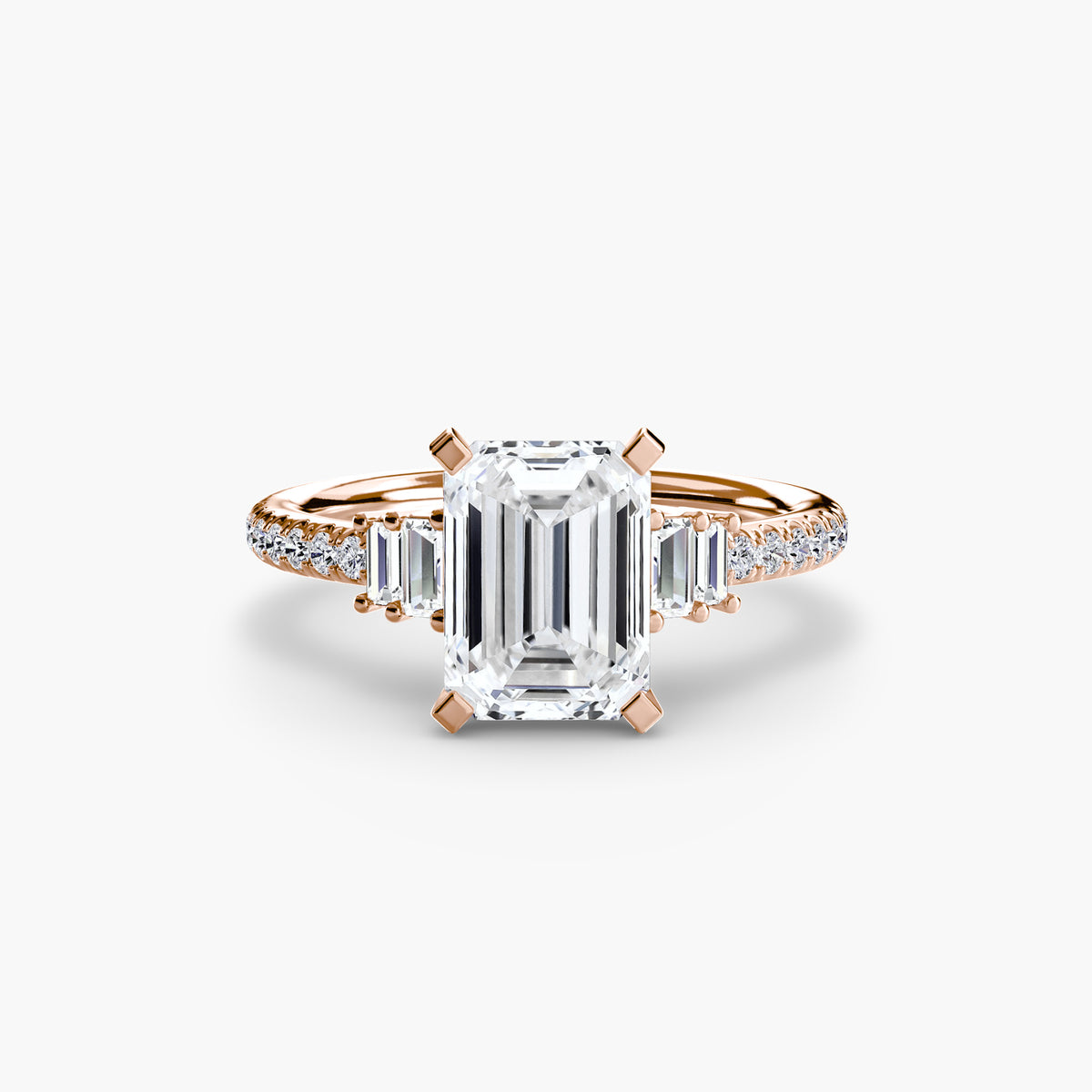 Alessia Solitaire with Pavé