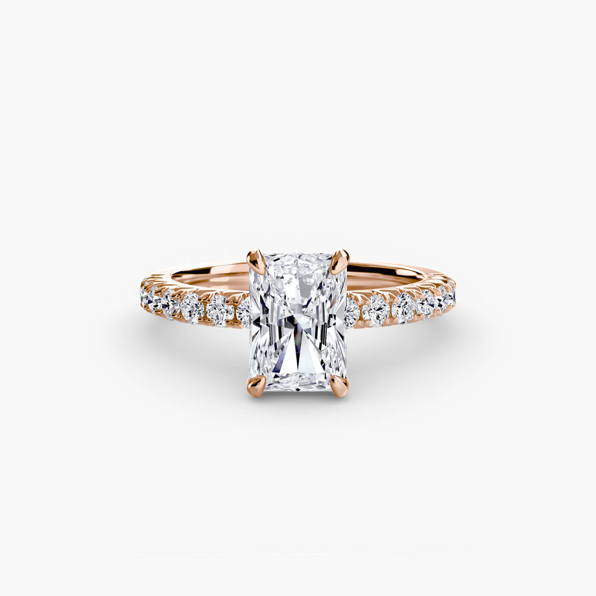 Paloma Solitaire with Pavé