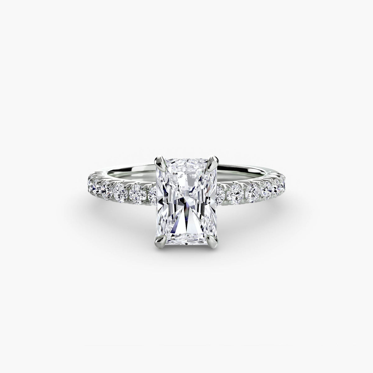 Paloma Solitaire with Pavé