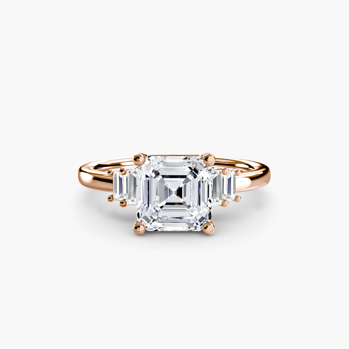 Manuela Baguette Accent Solitaire