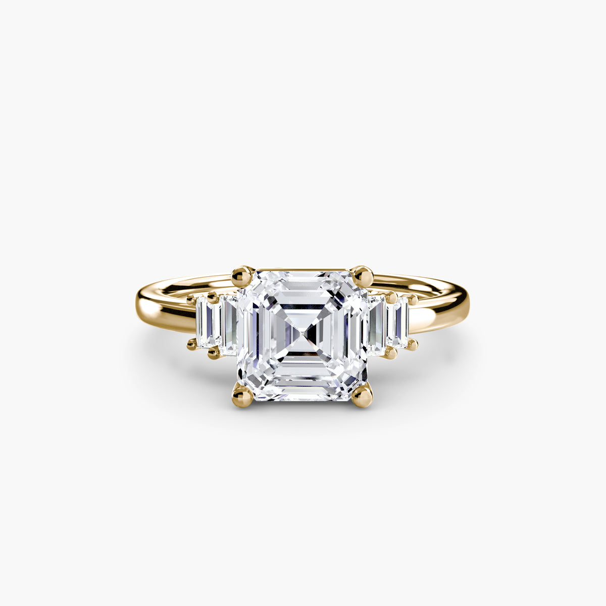Manuela Baguette Accent Solitaire