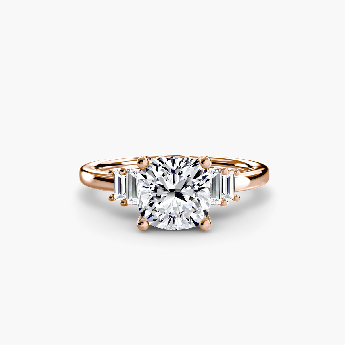 Manuela Baguette Accent Solitaire
