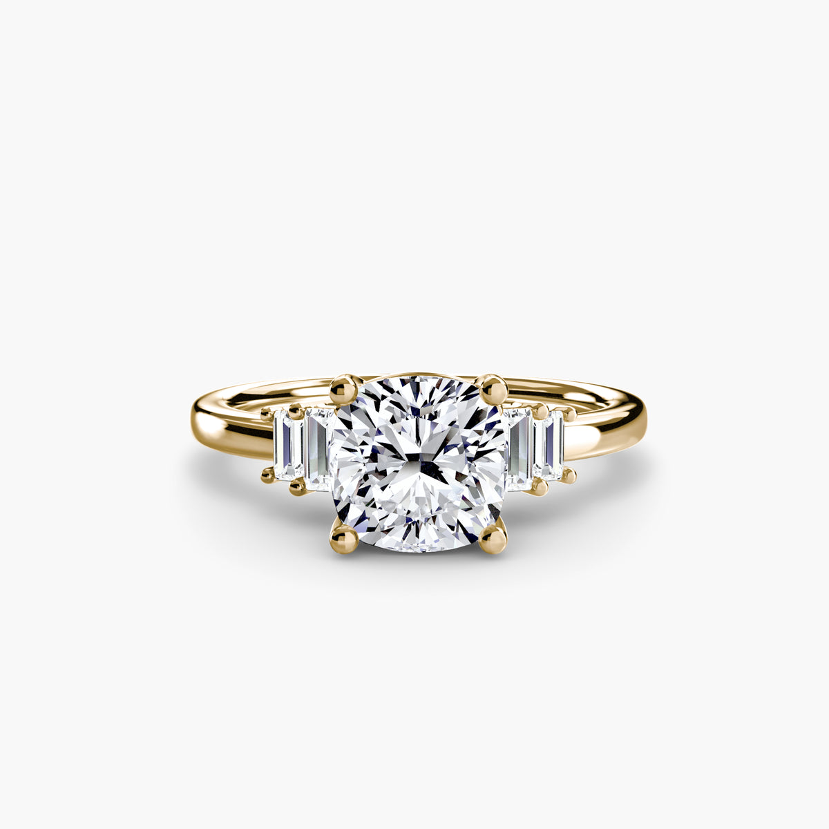 Manuela Baguette Accent Solitaire