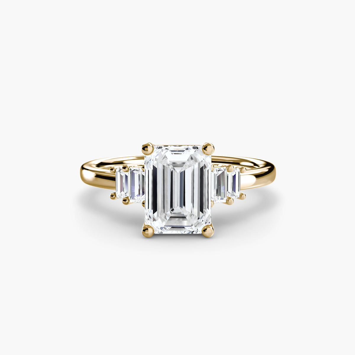 Manuela Baguette Accent Solitaire