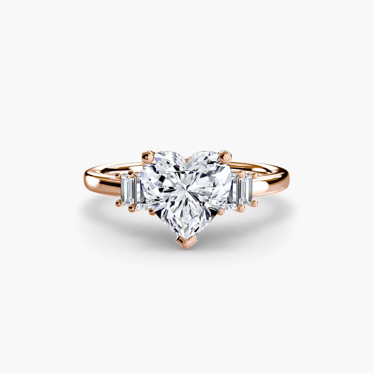 Manuela Baguette Accent Solitaire
