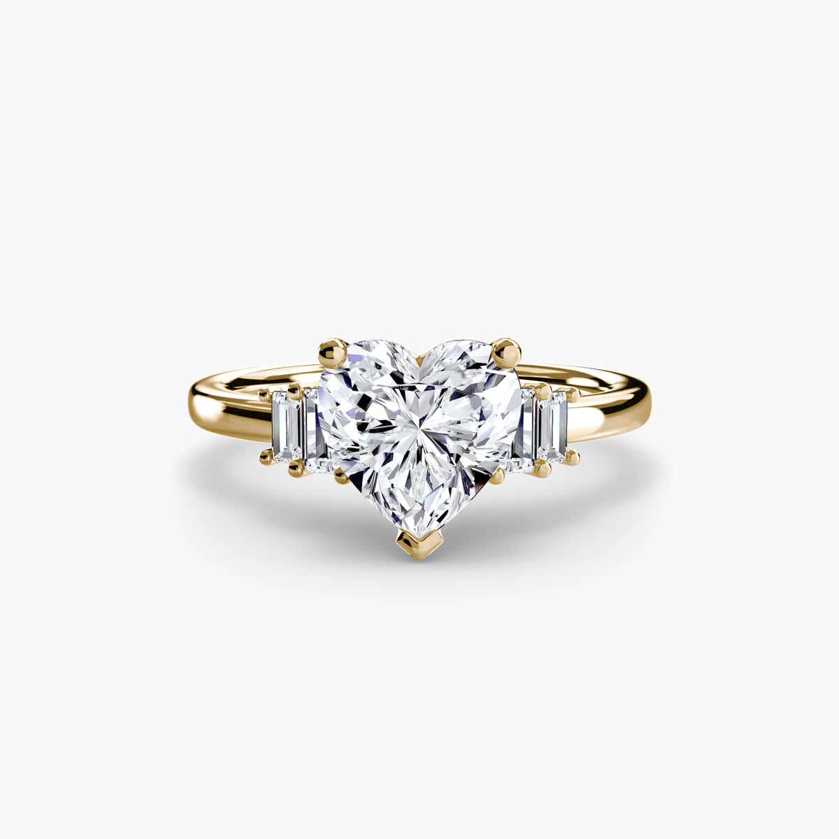 Manuela Baguette Accent Solitaire