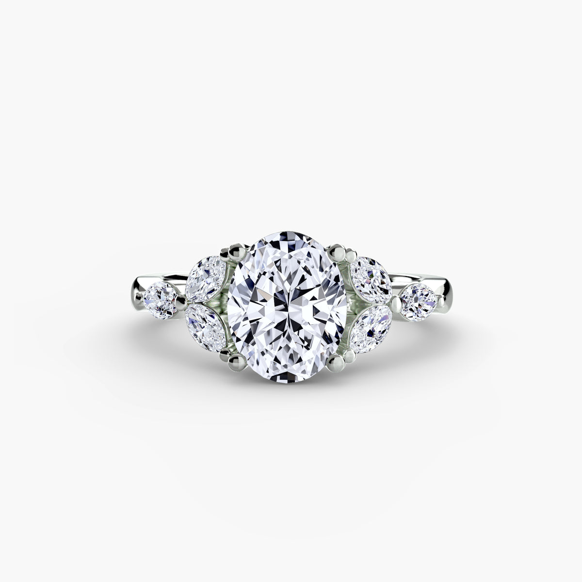 Dolores Shoulder Cluster Ring