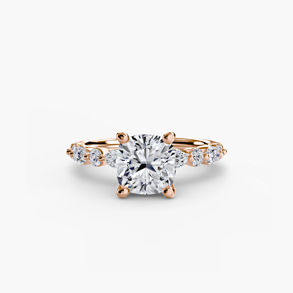 Noemi Solitaire with Eternity Pavé
