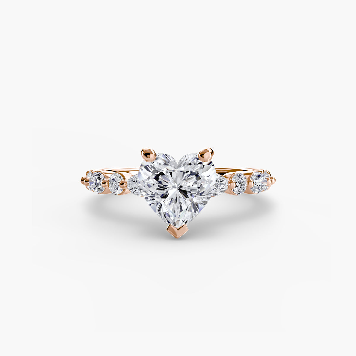 Noemi Solitaire with Eternity Pavé
