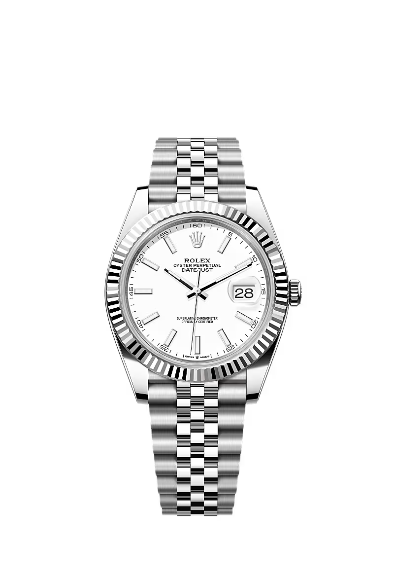 Rolex Datejust 41 White Dial 126334