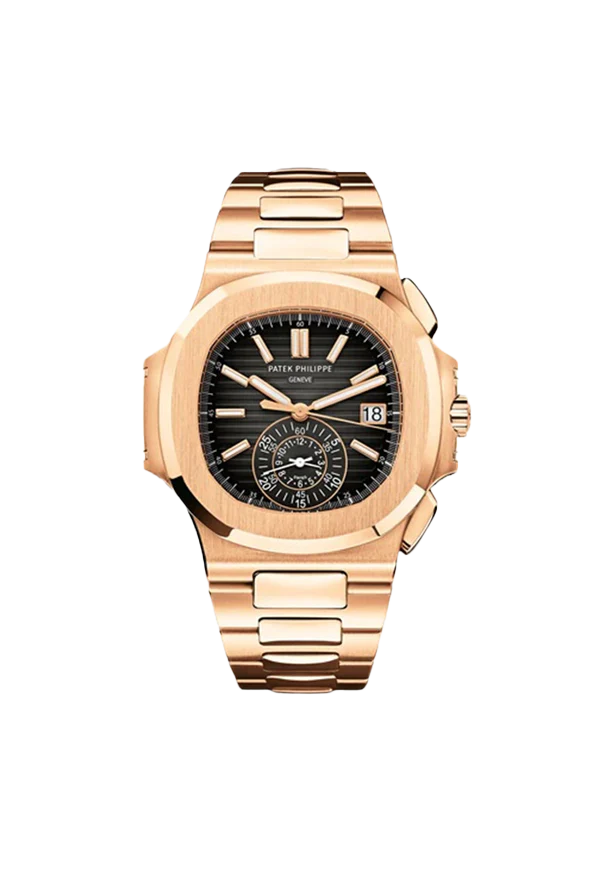 Patek Philippe Nautilus 5980/1R-001 Rose Gold Black Dial 40mm
