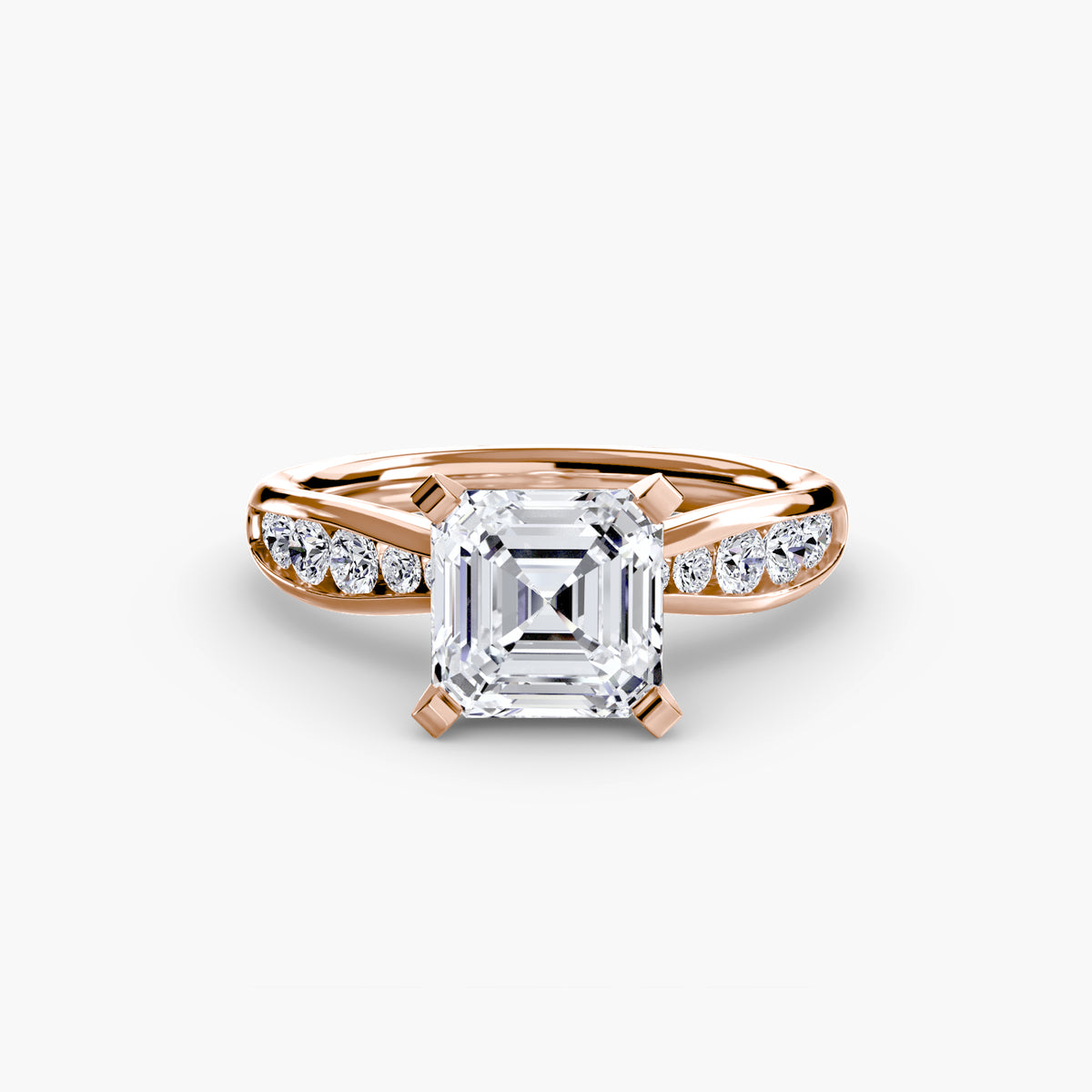 Elena Solitaire with Pavé