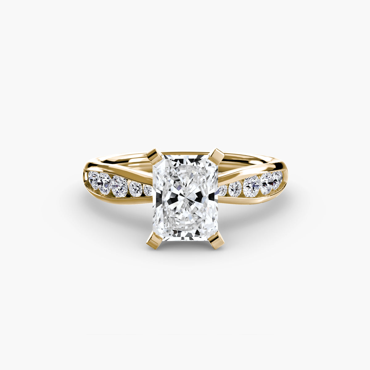 Elena Solitaire with Pavé