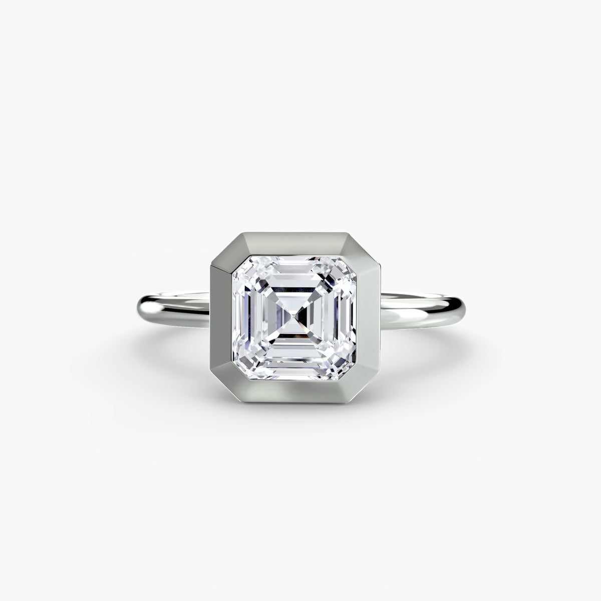 Emilia Bezel Set Solitaire
