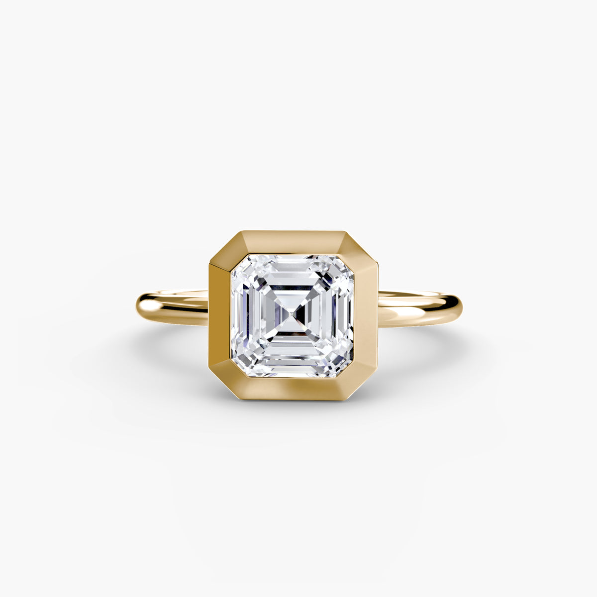 Emilia Bezel Set Solitaire