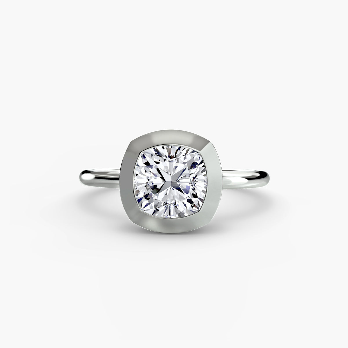 Emilia Bezel Set Solitaire
