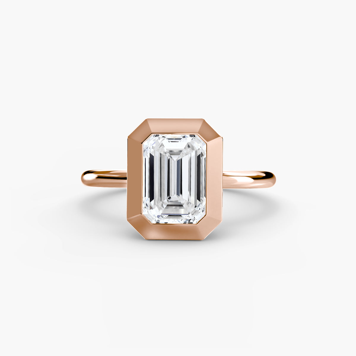 Emilia Bezel Set Solitaire