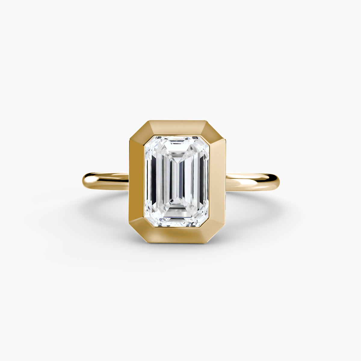 Emilia Bezel Set Solitaire