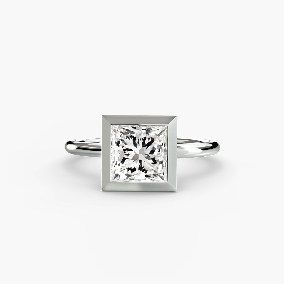 Emilia Bezel Set Solitaire