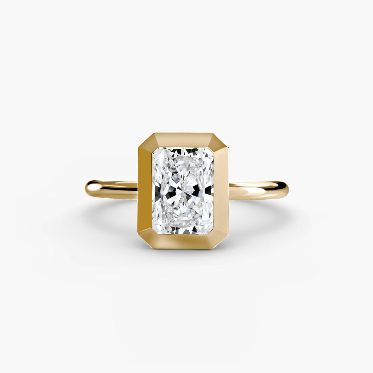 Emilia Bezel Set Solitaire