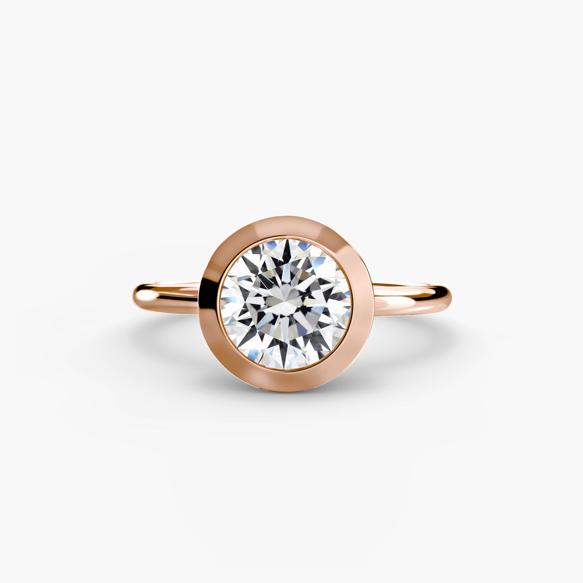 Emilia Bezel Set Solitaire