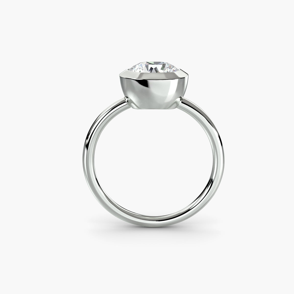 Emilia Bezel Set Solitaire