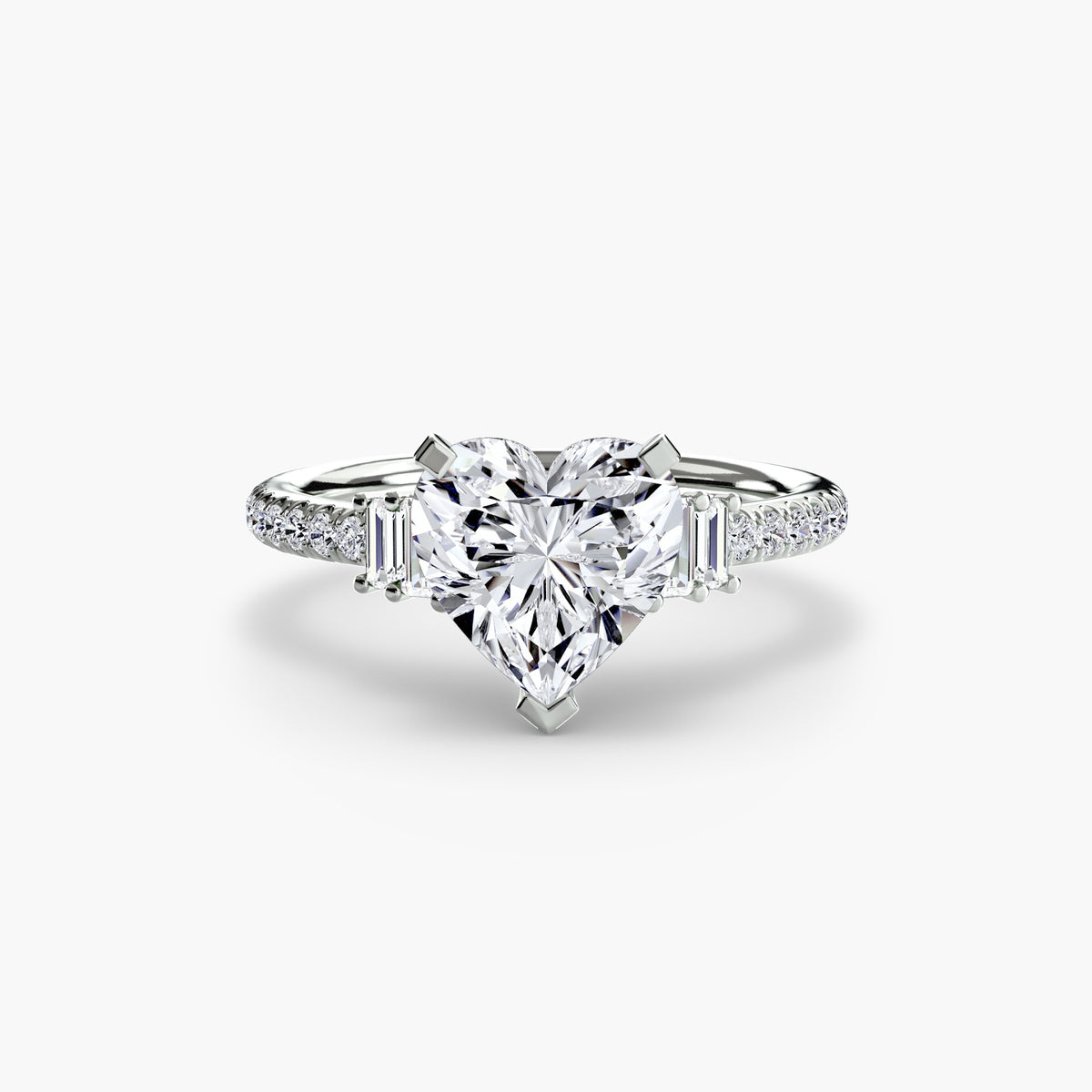 Alessia Solitaire with Pavé
