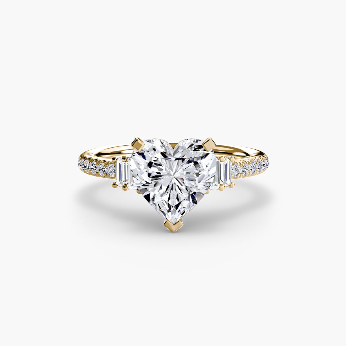 Alessia Solitaire with Pavé