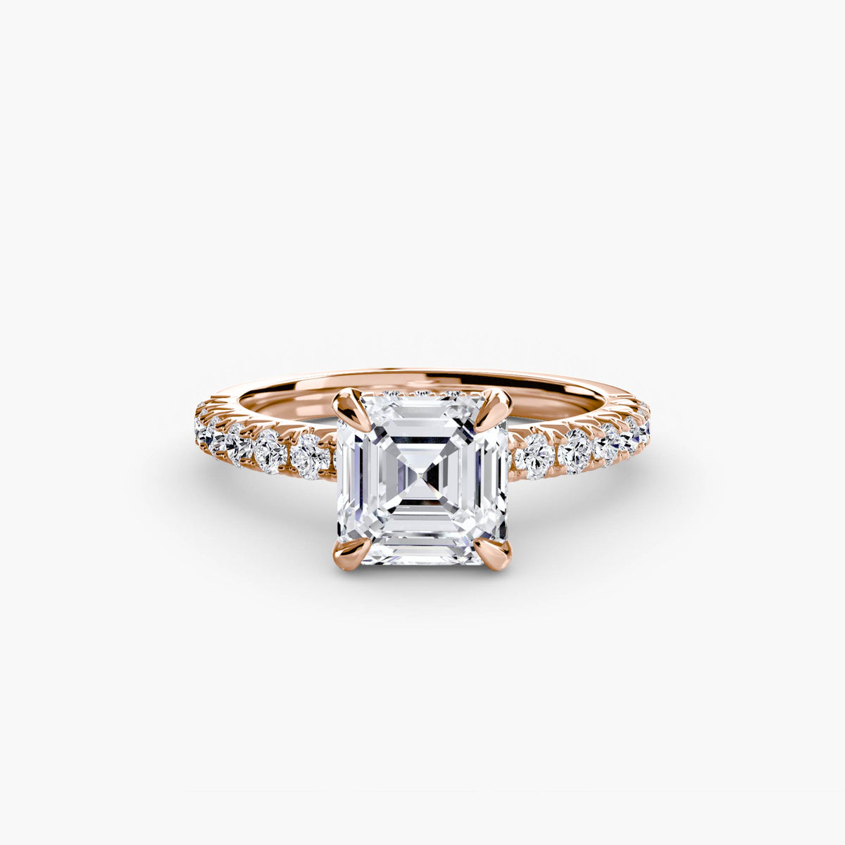 Paloma Solitaire with Pavé