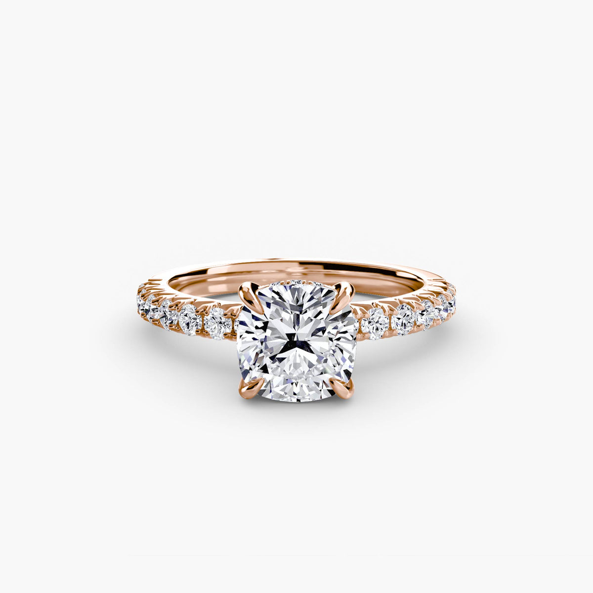 Paloma Solitaire with Pavé