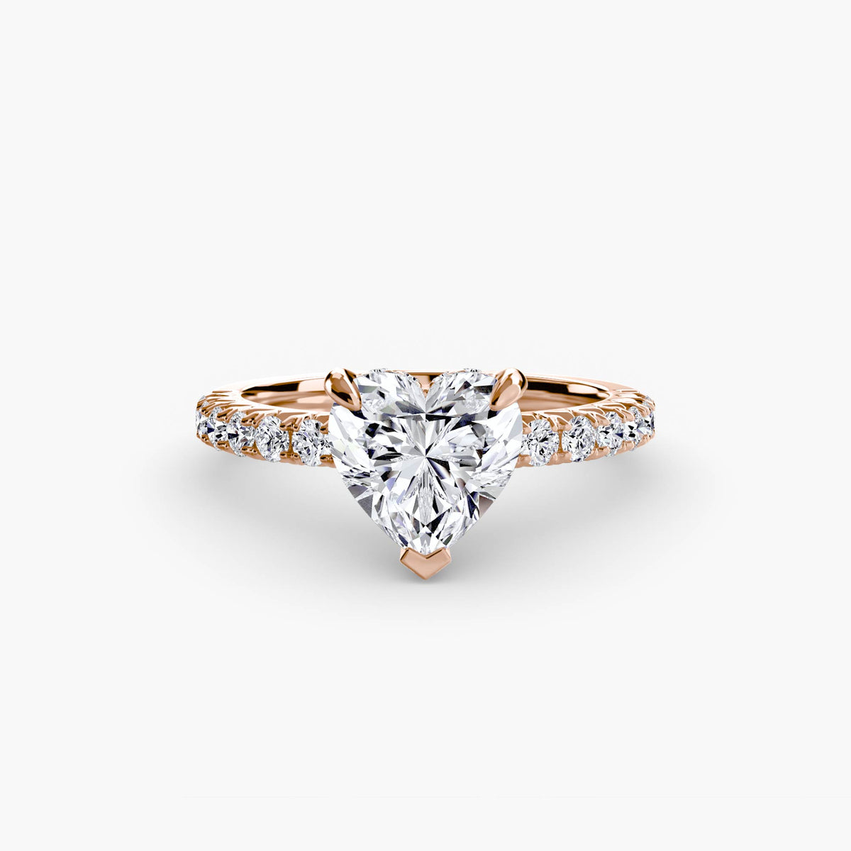 Paloma Solitaire with Pavé