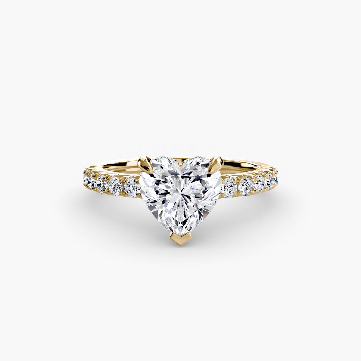 Paloma Solitaire with Pavé