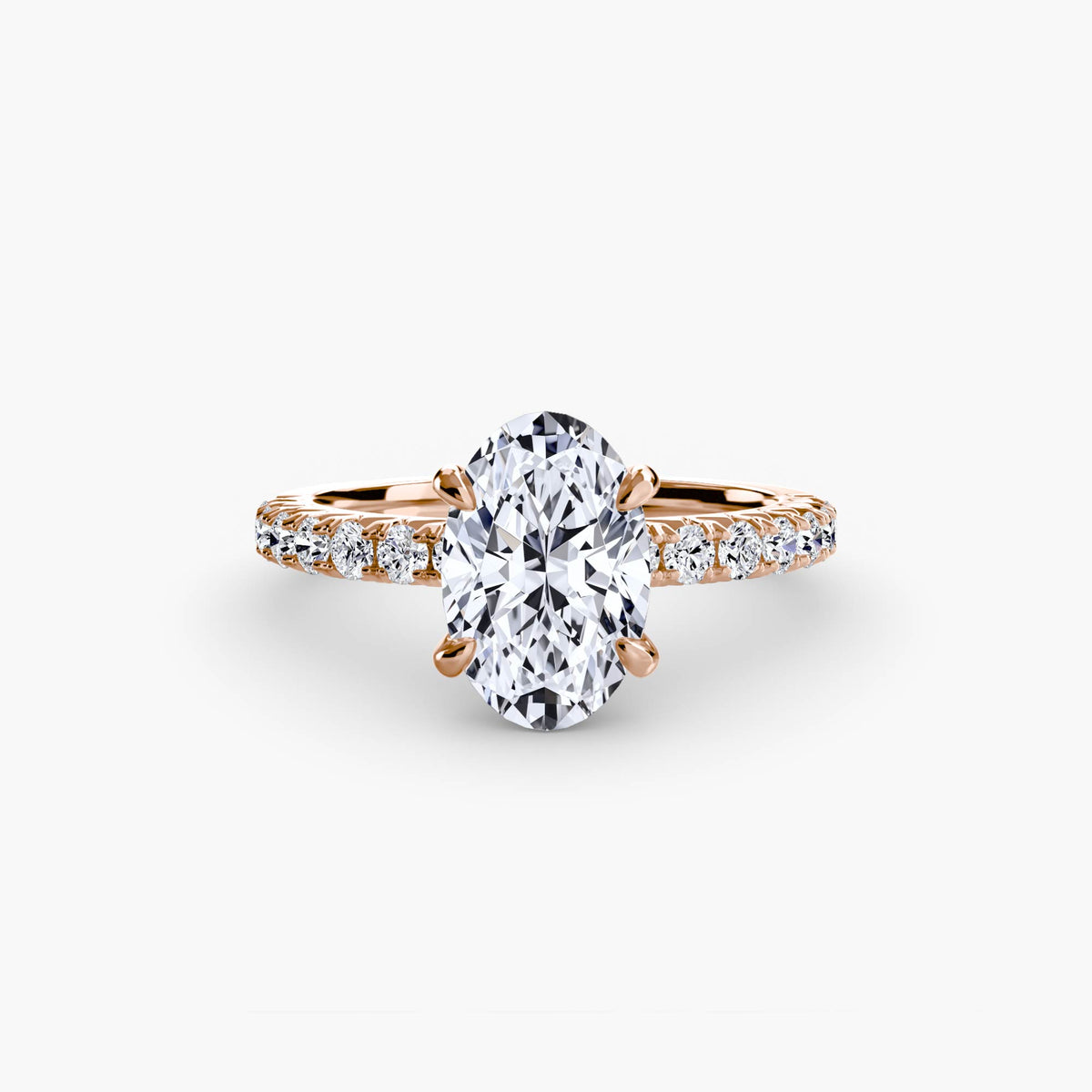 Paloma Solitaire with Pavé