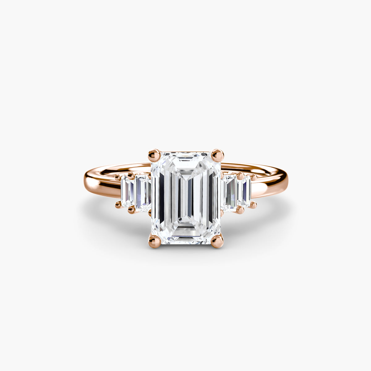 Manuela Baguette Accent Solitaire