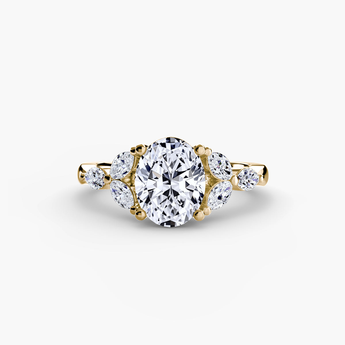 Dolores Shoulder Cluster Ring