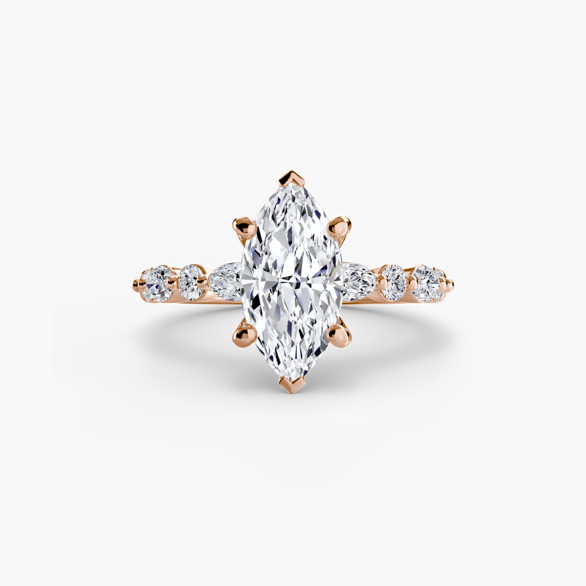 Noemi Solitaire with Eternity Pavé