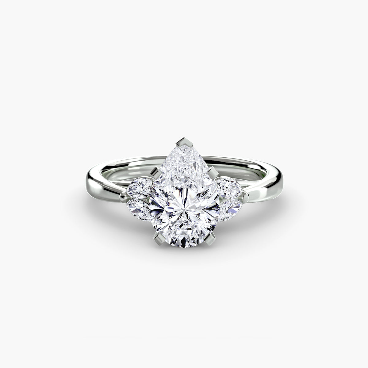 Luna Celestial Cluster Ring