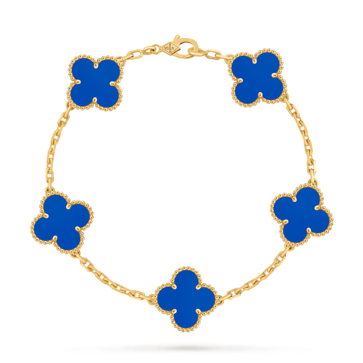 5 Clover Bracelet 18k Yellow Gold