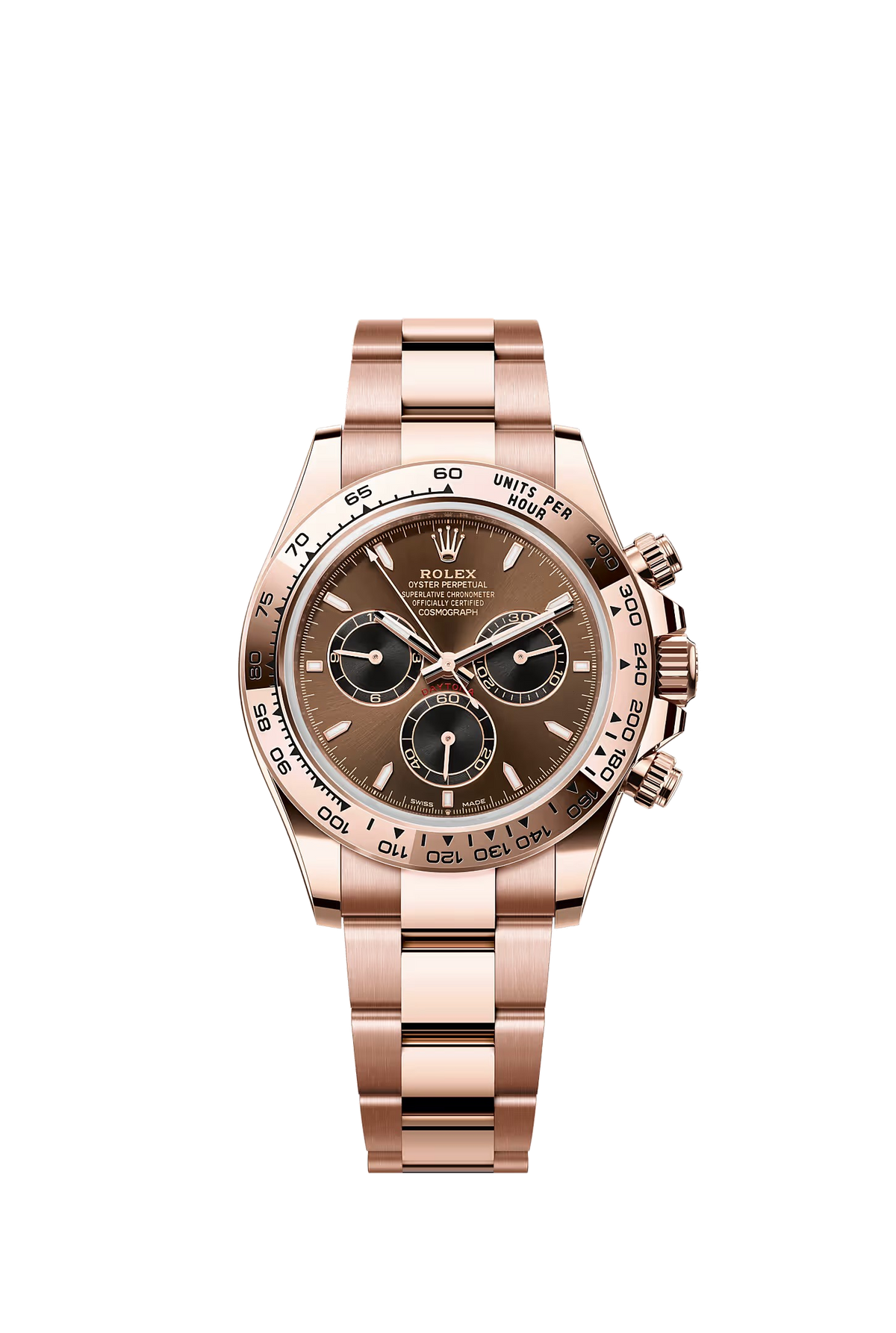 Rolex Cosmograph Daytona Everose chocolate dial 126505