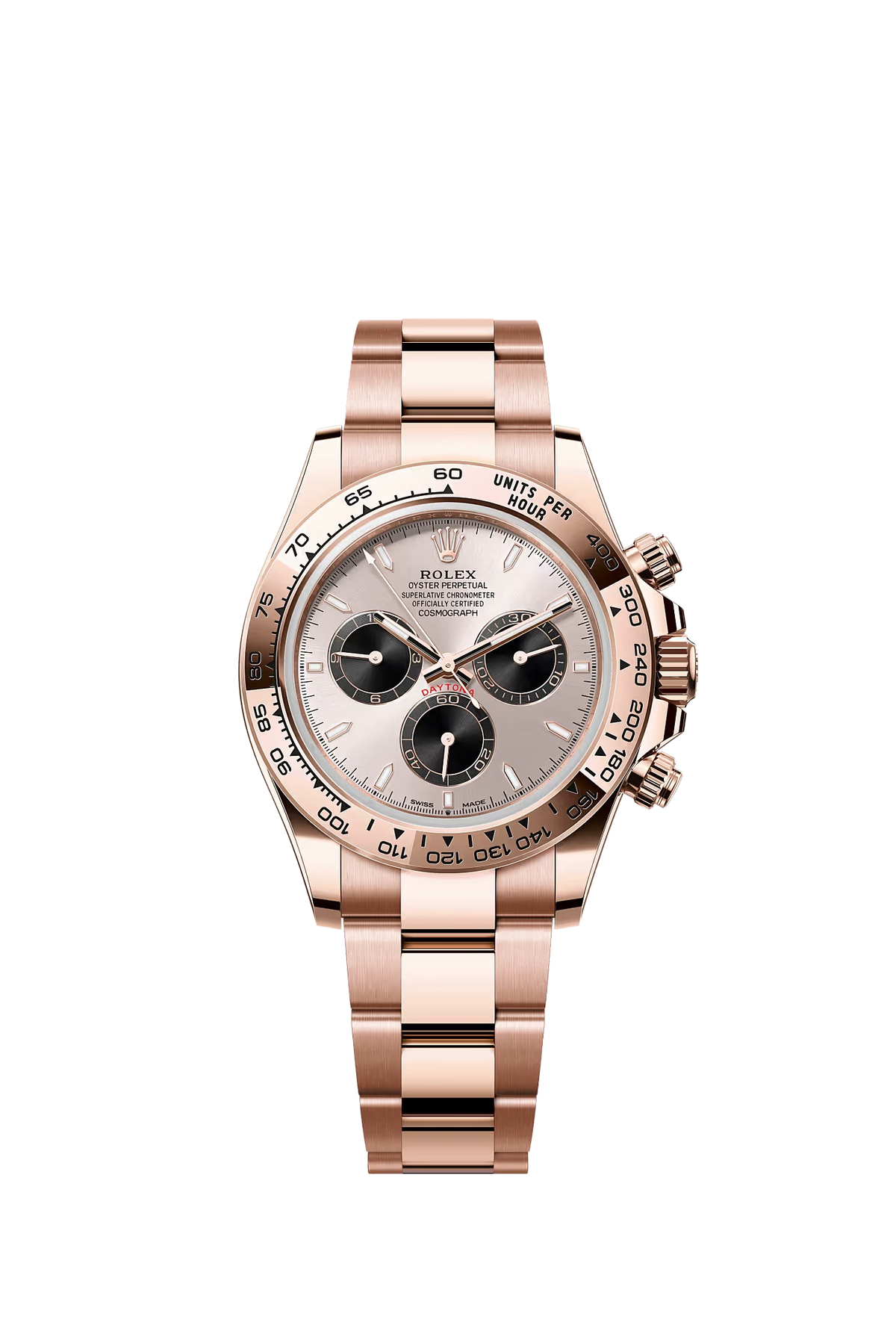 Rolex Cosmograph Daytona Everose sundust dial 126505