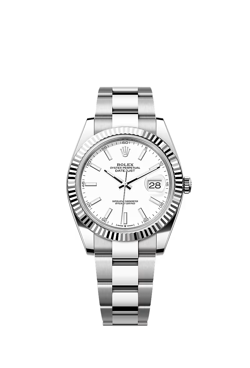 Rolex Datejust 41 White Dial 126334