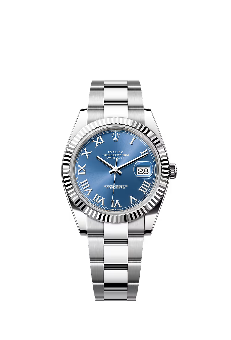 Rolex Datejust 41 Azzurro Blue Dial 126334