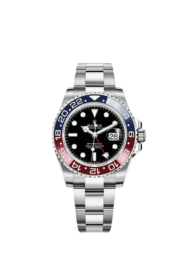 Rolex GMT-Master II Pepsi Steel 126710BLRO Oyster